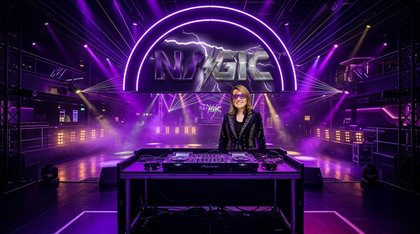 NAGIC — Producer on stage